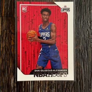 Shai Gilgeous Alexander Rookie card